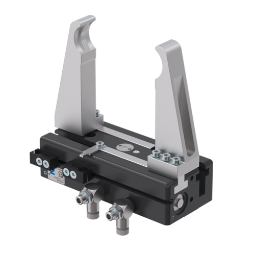 【SALE／37%OFF】 2-Jaw Pneumatic Zimmer GH64150-B Parallel Long with Gripper その他